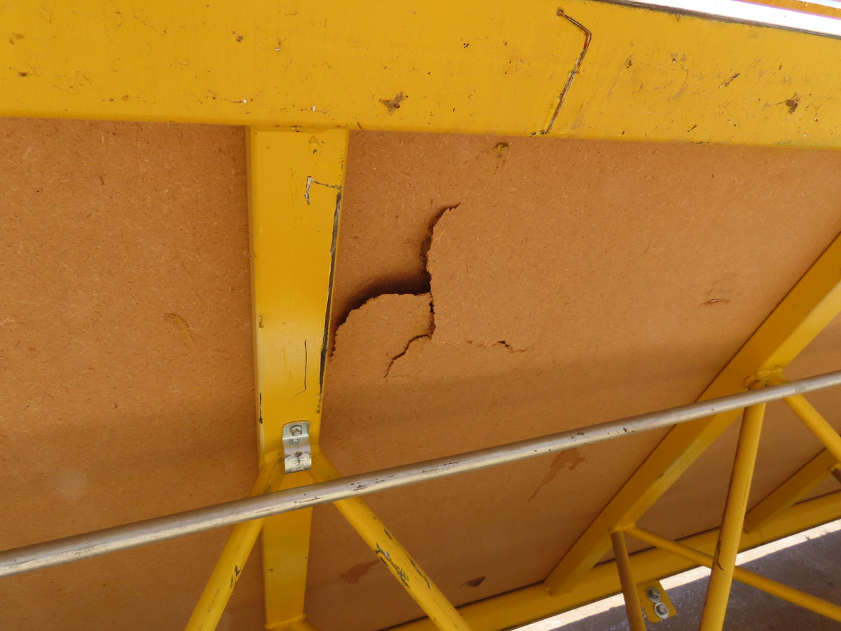 PWI 2-Post Scaffold RV/MH Mfg Lift Work Platform 48"x 24'L 8' Lift Hoist Powered