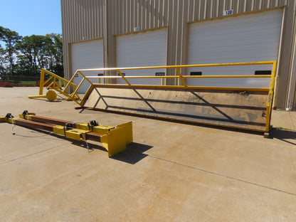PWI 2-Post Scaffold RV/MH Mfg Lift Work Platform 48"x 24'L 8' Lift Hoist Powered