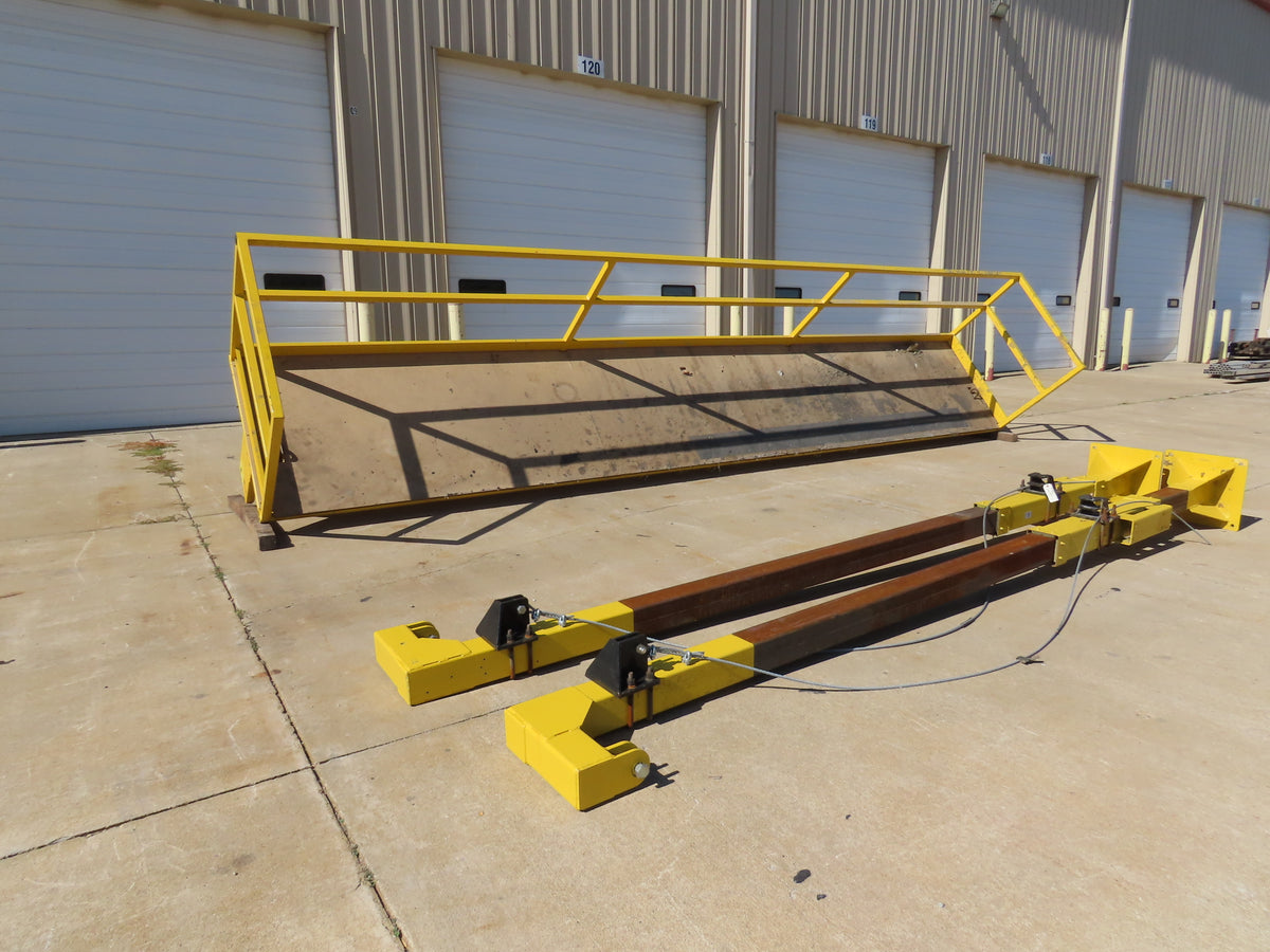 PWI 2-Post Scaffold RV/MH Mfg Lift Work Platform 48"x 24'L 8' Lift Hoist Powered