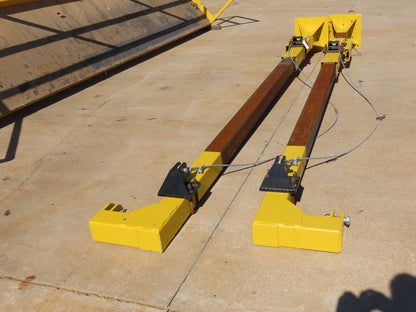 PWI 2-Post Scaffold RV/MH Mfg Lift Work Platform 48"x 24'L 8' Lift Hoist Powered