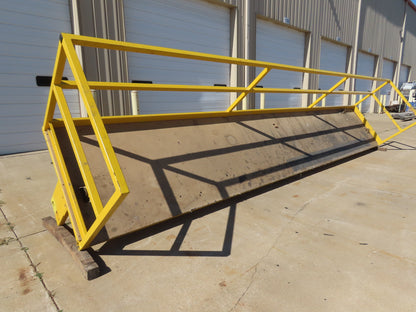 PWI 2-Post Scaffold RV/MH Mfg Lift Work Platform 48"x 24'L 8' Lift Hoist Powered