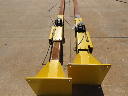 PWI 2-Post Scaffold RV/MH Mfg Lift Work Platform 48"x 24'L 8' Lift Hoist Powered