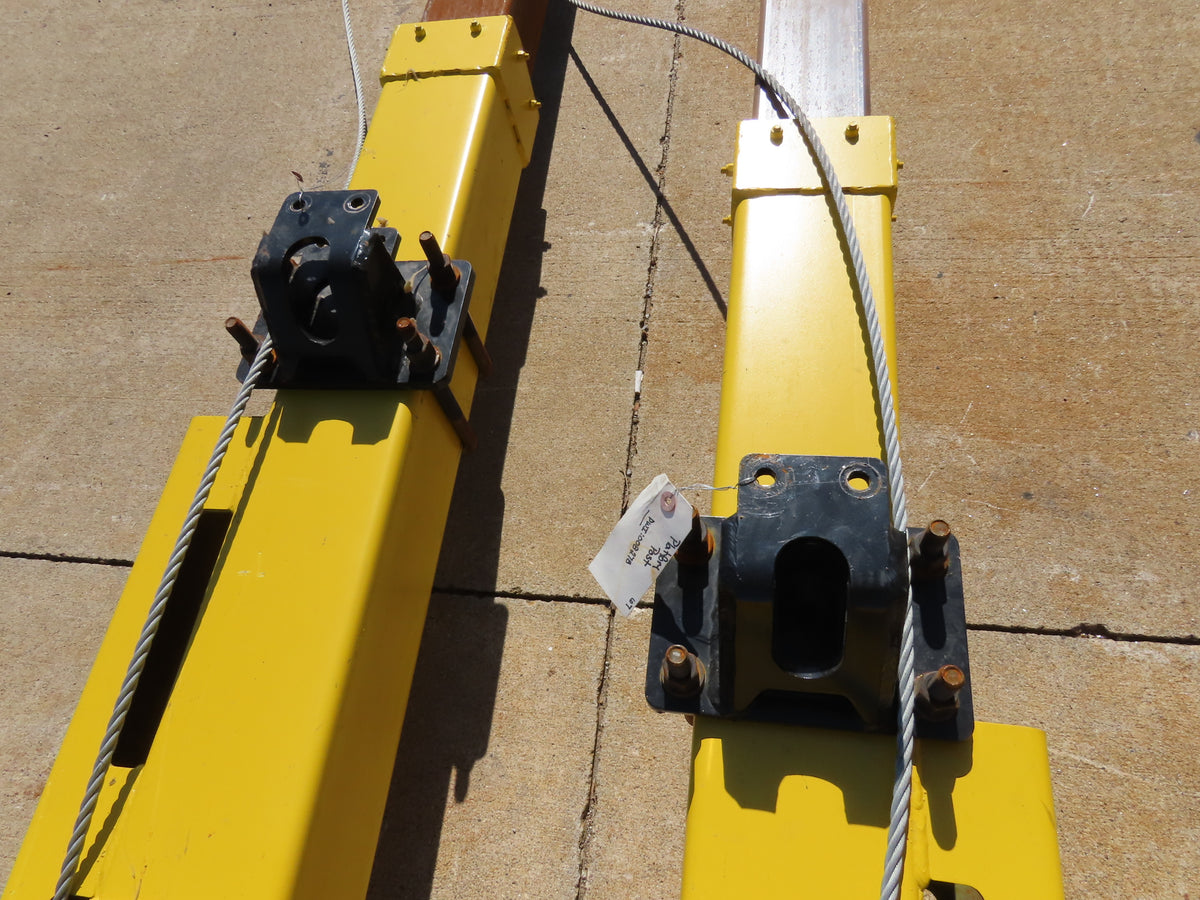 PWI 2-Post Scaffold RV/MH Mfg Lift Work Platform 48"x 24'L 8' Lift Hoist Powered