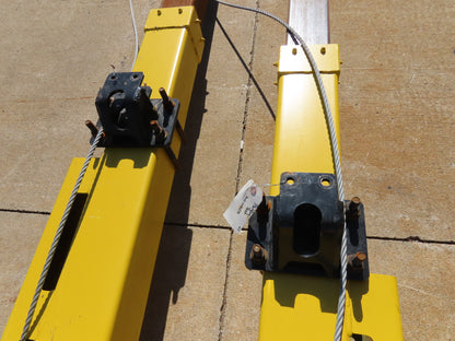 PWI 2-Post Scaffold RV/MH Mfg Lift Work Platform 48"x 24'L 8' Lift Hoist Powered