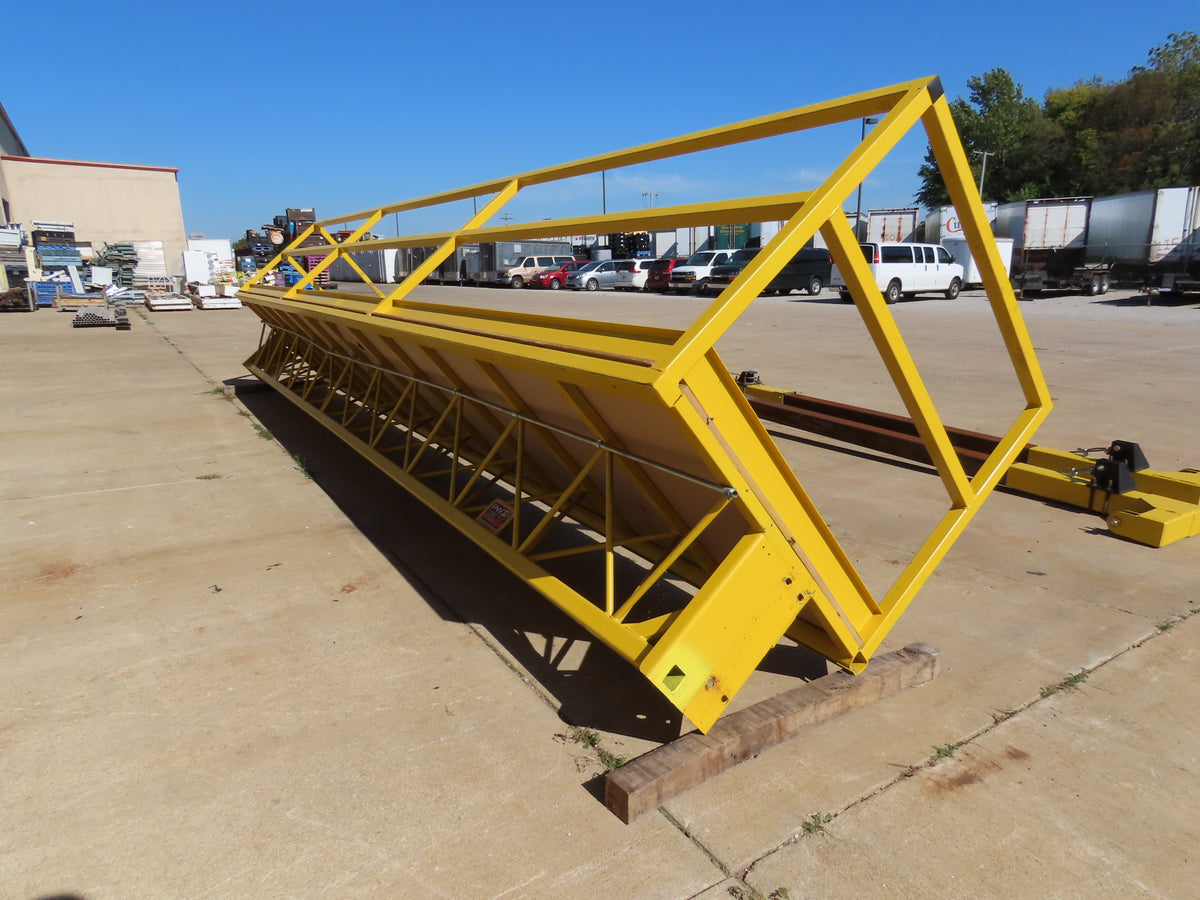 PWI 2-Post Scaffold RV/MH Mfg Lift Work Platform 48"x 24'L 8' Lift Hoist Powered