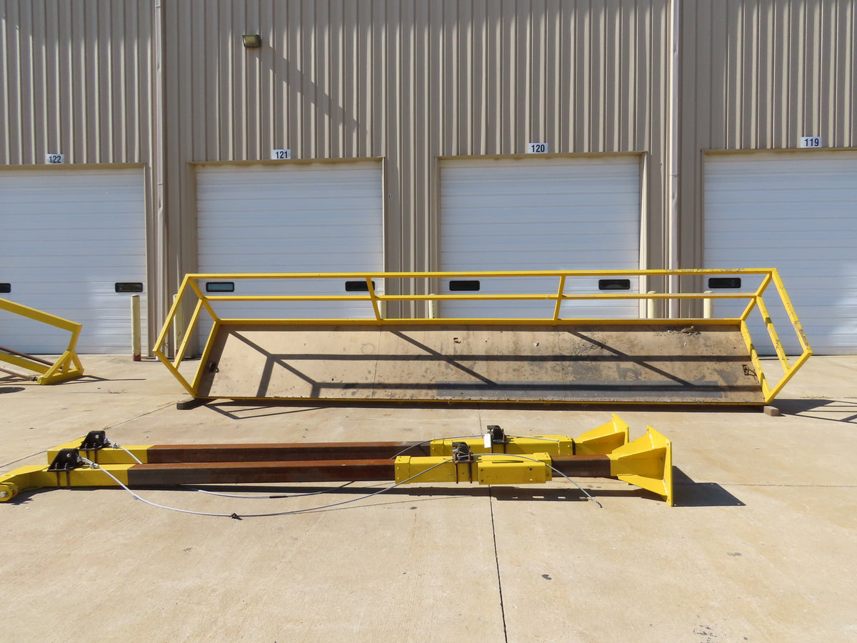 PWI 2-Post Scaffold RV/MH Mfg Lift Work Platform 48"x 24'L 8' Lift Hoist Powered