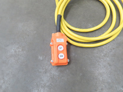 CM Lodestar Model J 1/2 Ton 1000lb Electric Chain Hoist 20' Lift 32 FPM 3PH 480V
