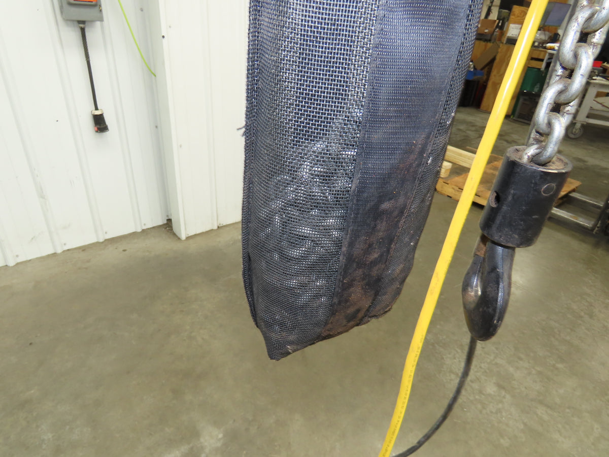 CM Lodestar Model J 1/2 Ton 1000lb Electric Chain Hoist 21' Lift 32 FPM 3PH 480V
