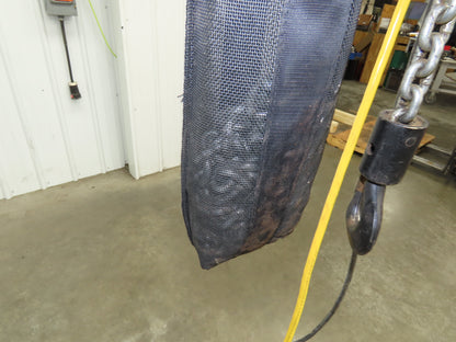 CM Lodestar Model J 1/2 Ton 1000lb Electric Chain Hoist 21' Lift 32 FPM 3PH 480V
