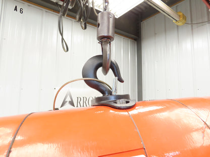 CM Lodestar Model J 1/2 Ton 1000lb Electric Chain Hoist 21' Lift 32 FPM 3PH 480V