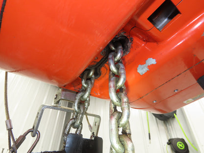 CM Lodestar Model J 1/2 Ton 1000lb Electric Chain Hoist 21' Lift 32 FPM 3PH 480V