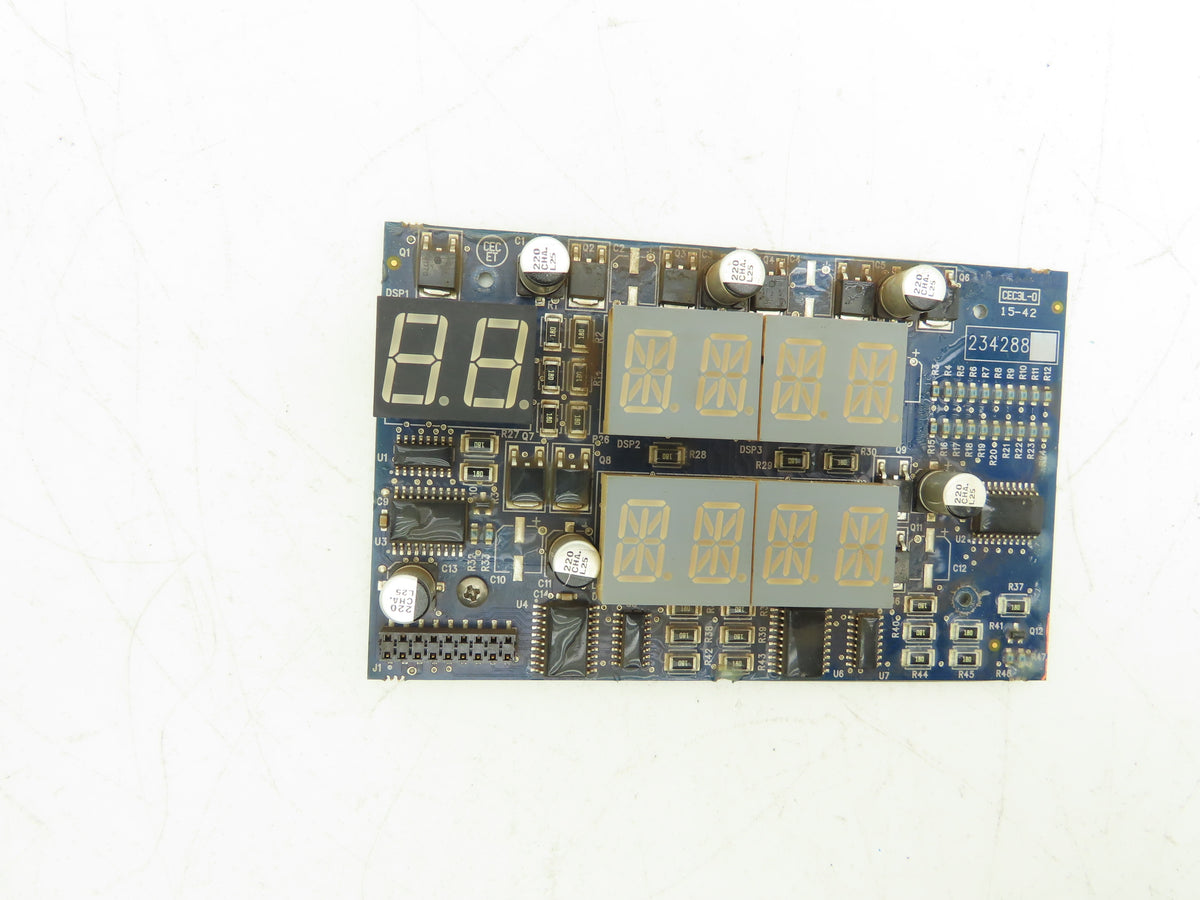 Miller 234288 Series 70 Welder PCB Printed Circuit Board Display Module