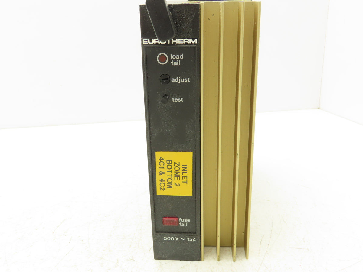 Eurotherm 451/15A 480V/LGC/PLF/BPM1/ SCR Power Controller 15A 480 VAC 50-60 Hz