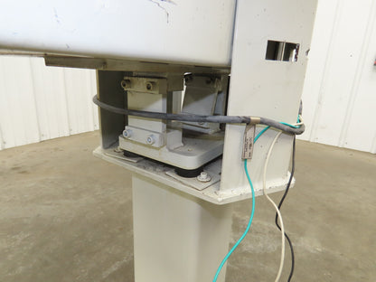 American Feeding A01-DC Vibrator Hopper Feeder 18x18" 120V 23-1/4"H Outfeed