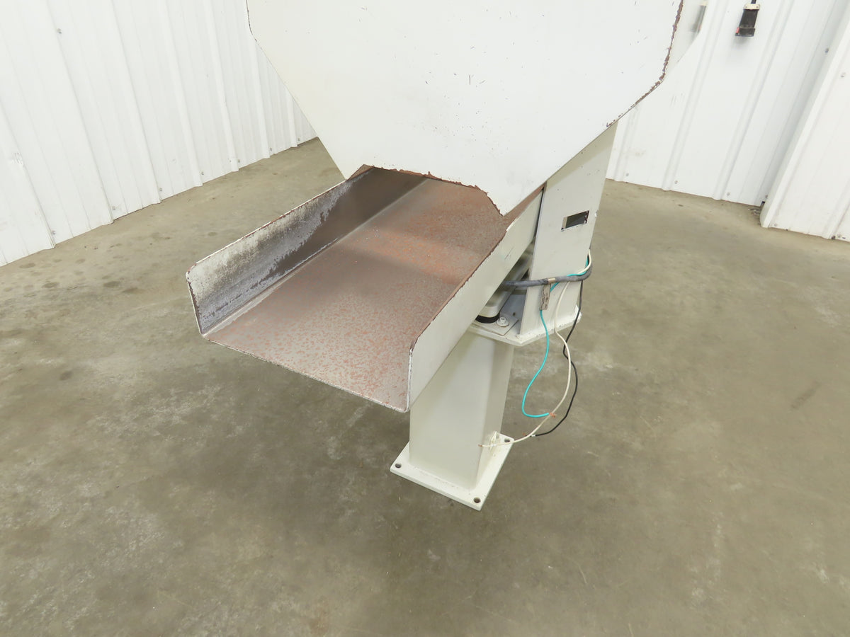American Feeding A01-DC Vibrator Hopper Feeder 18x18" 120V 23-1/4"H Outfeed