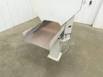 American Feeding A01-DC Vibrator Hopper Feeder 18x18" 120V 23-1/4"H Outfeed