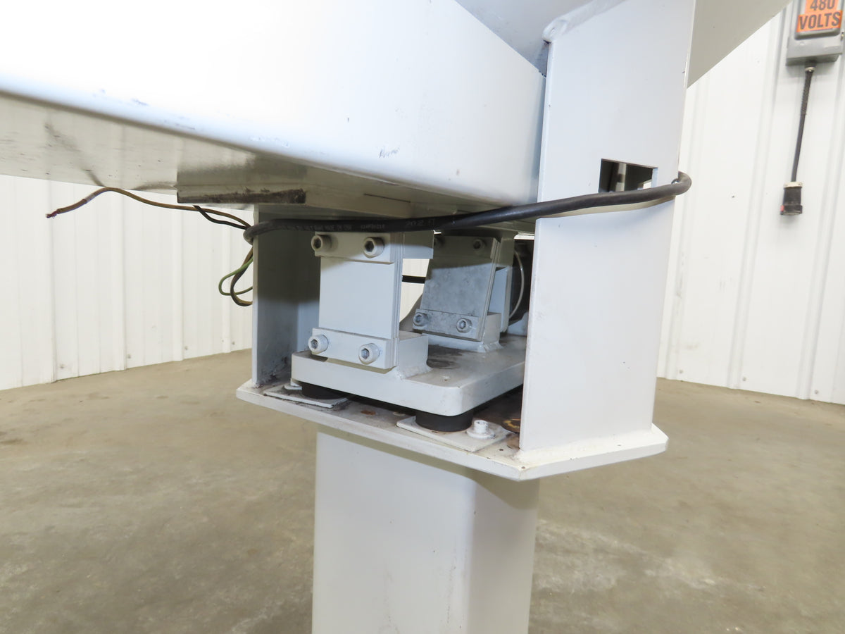 American Feeding A01-DC Vibrator Hopper Feeder 18x18" 120V 20"H Outfeed