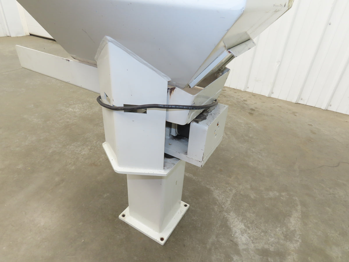 American Feeding A01-DC Vibrator Hopper Feeder 18x18" 120V 20"H Outfeed
