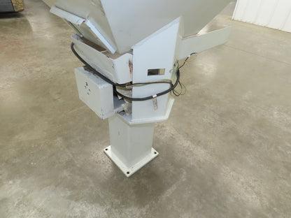 American Feeding A01-DC Vibrator Hopper Feeder 18x18" 120V 20"H Outfeed