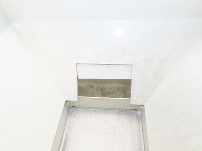 American Feeding A01-DC Vibrator Hopper Feeder 18x18" 120V 21-1/2"H Outfeed