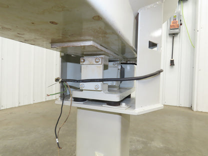 American Feeding A01-DC Vibrator Hopper Feeder 18x18" 120V 21-1/2"H Outfeed