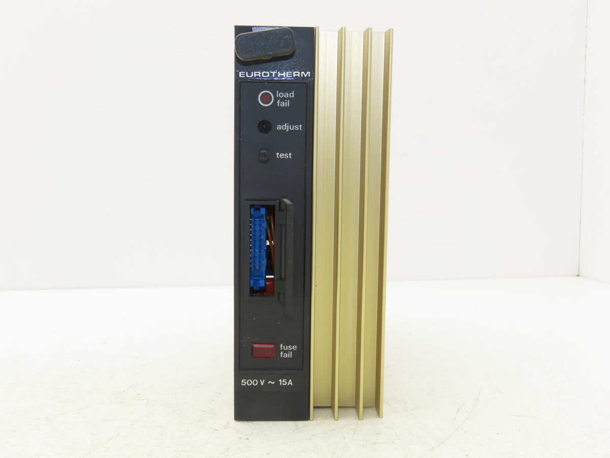 Eurotherm 455/081/29/19/073/001/37/00 SCR Power Controller 15A 500 VAC 50-60 Hz