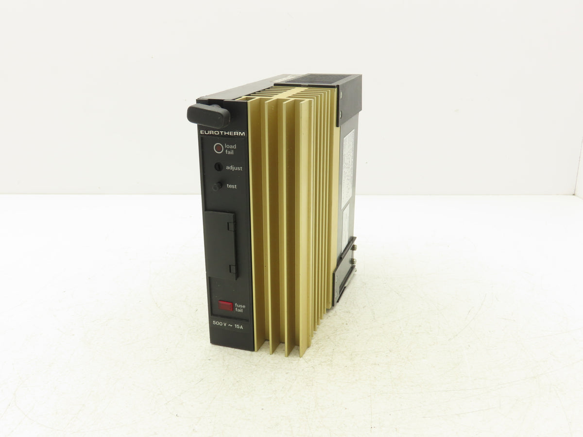Eurotherm 455/081/29/19/073/001/37/00 SCR Power Controller 15A 500 VAC 50-60 Hz
