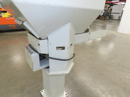 American Feeding A01-DC Vibrator Hopper Feeder 18x18" 120V 22-1/2"H Outfeed