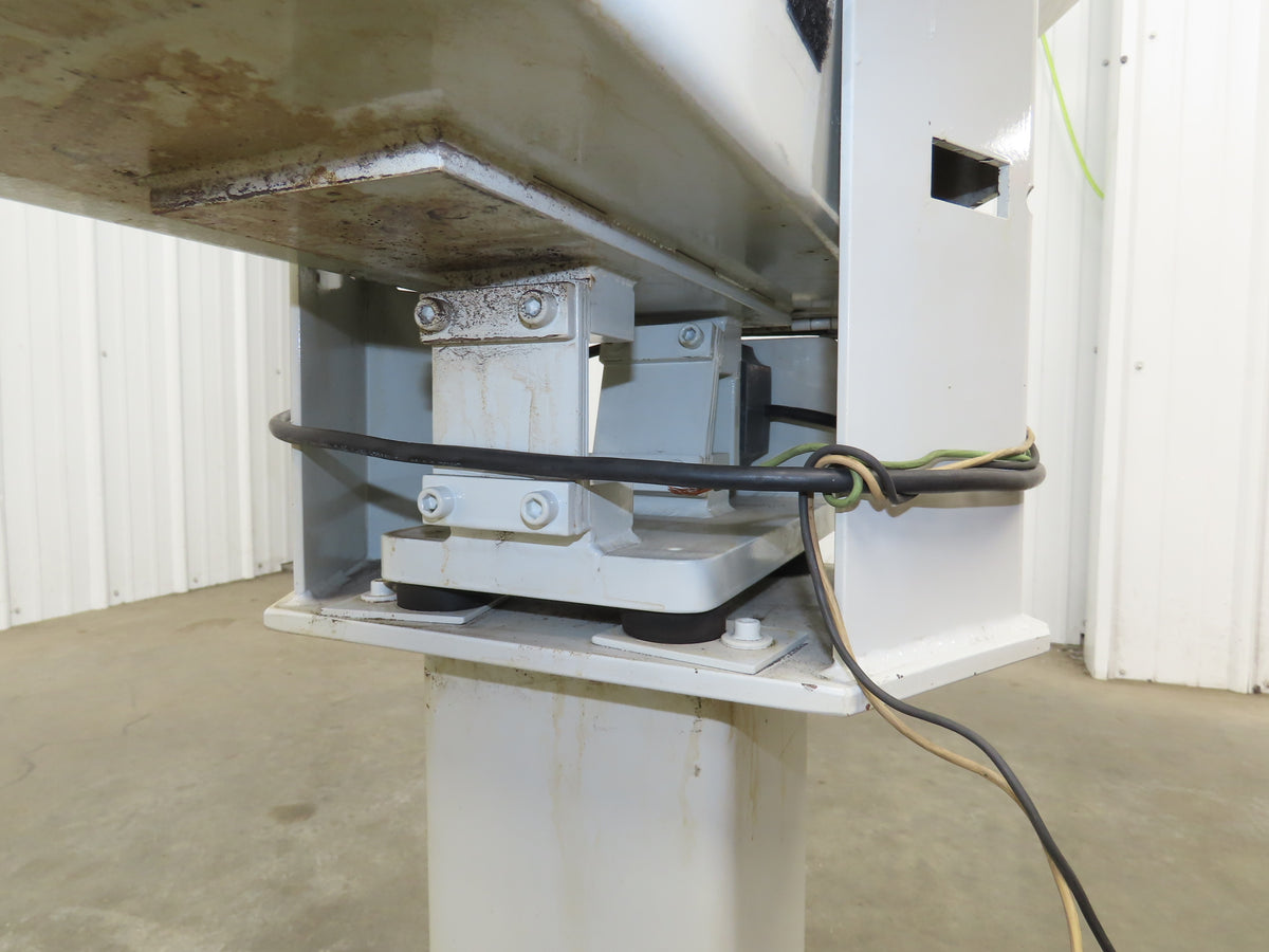 American Feeding A01-DC Vibrator Hopper Feeder 18x18" 120V 22-1/2"H Outfeed