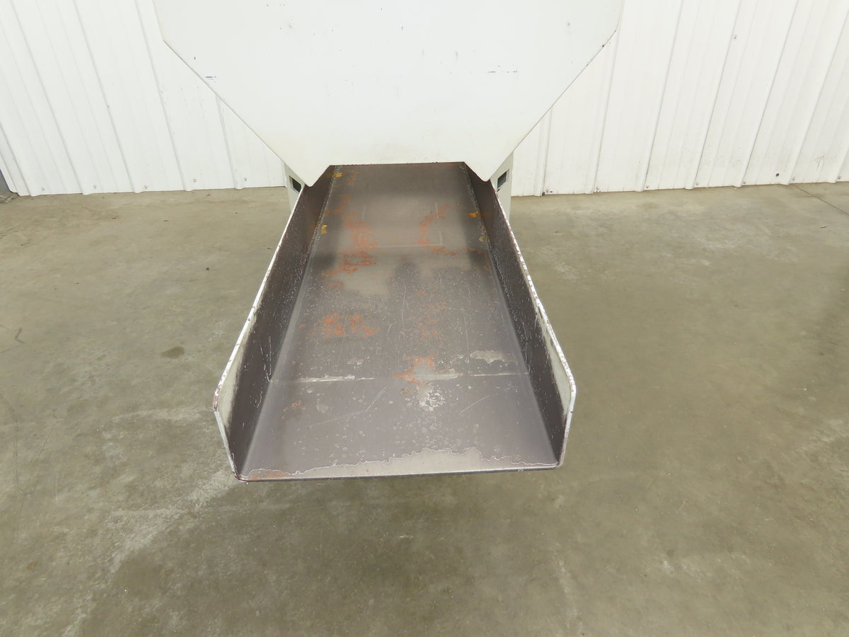 American Feeding A01-DC Vibrator Hopper Feeder 18x18" 120V 22-1/2"H Outfeed