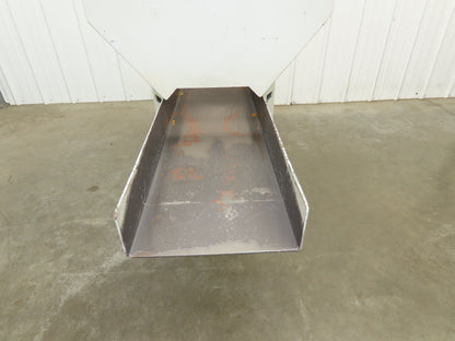 American Feeding A01-DC Vibrator Hopper Feeder 18x18" 120V 22-1/2"H Outfeed