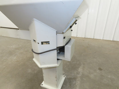 American Feeding A01-DC Vibrator Hopper Feeder 18x18" 120V 19-1/2"H Outfeed