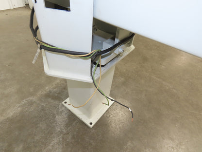 American Feeding A01-DC Vibrator Hopper Feeder 18x18" 120V 19-1/2"H Outfeed