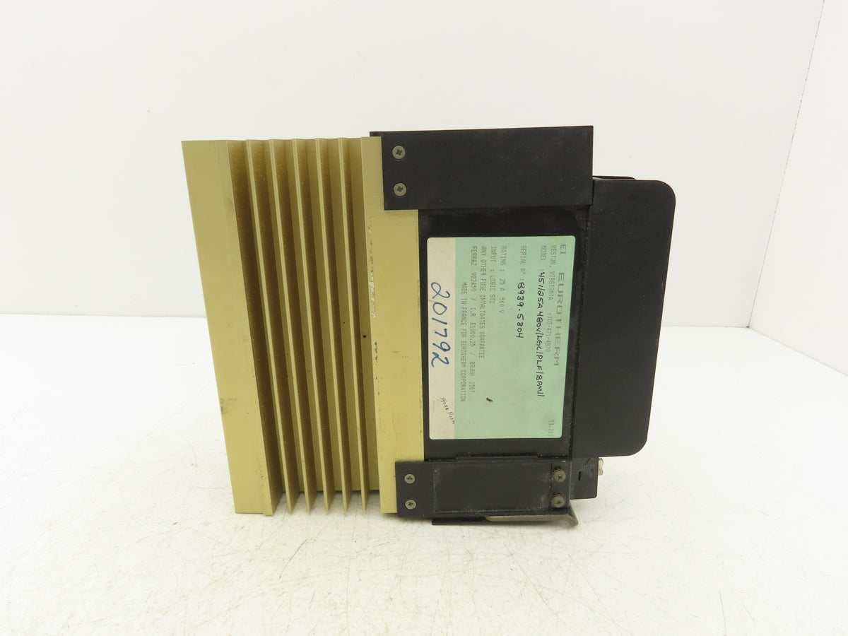 Eurotherm 451/25A 480V/LGC/PLF/BPM1/ SCR Power Controller 25A 500 VAC 50-60 Hz