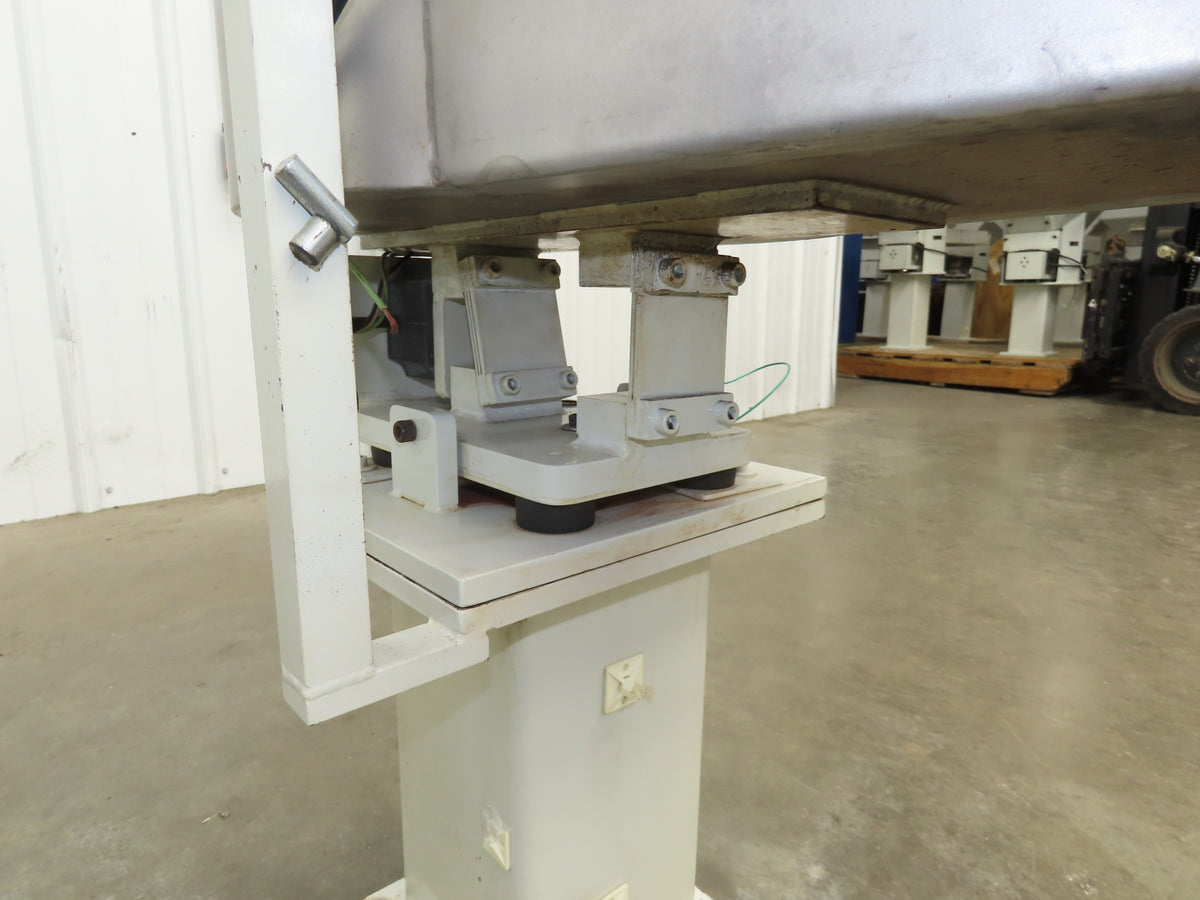 American Feeding Vibrator Stainless Hopper Feeder 13" Round 120V 19"H Outfeed