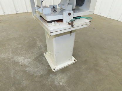 American Feeding Vibrator Stainless Hopper Feeder 13" Round 120V 19"H Outfeed