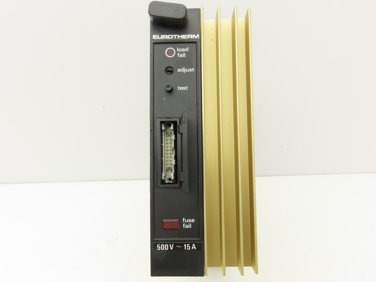 Eurotherm 455/081/29/19/073/001/37/00 SCR Power Controller 15A 500 VAC 50-60 Hz