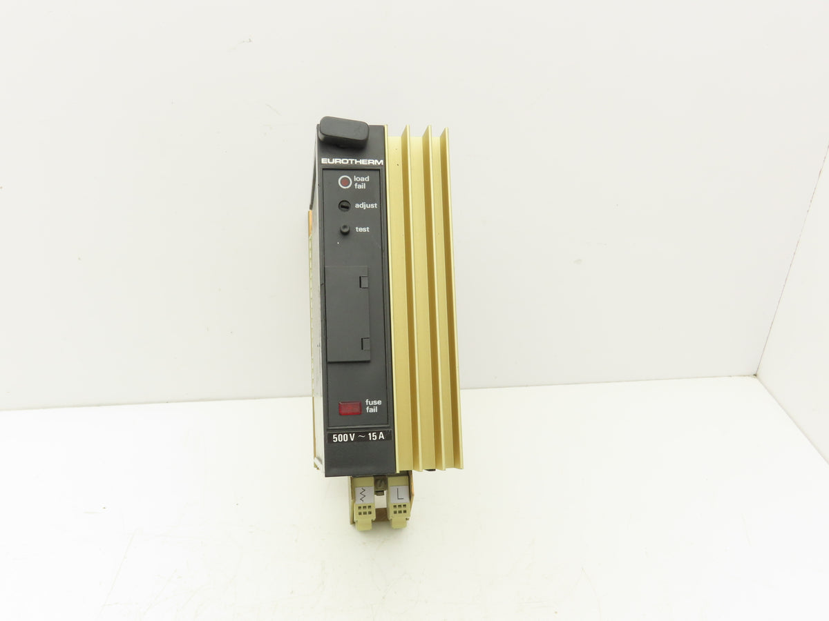 Eurotherm 455/081/29/19/073/001/37/00 SCR Power Controller 15A 500 VAC 50-60 Hz