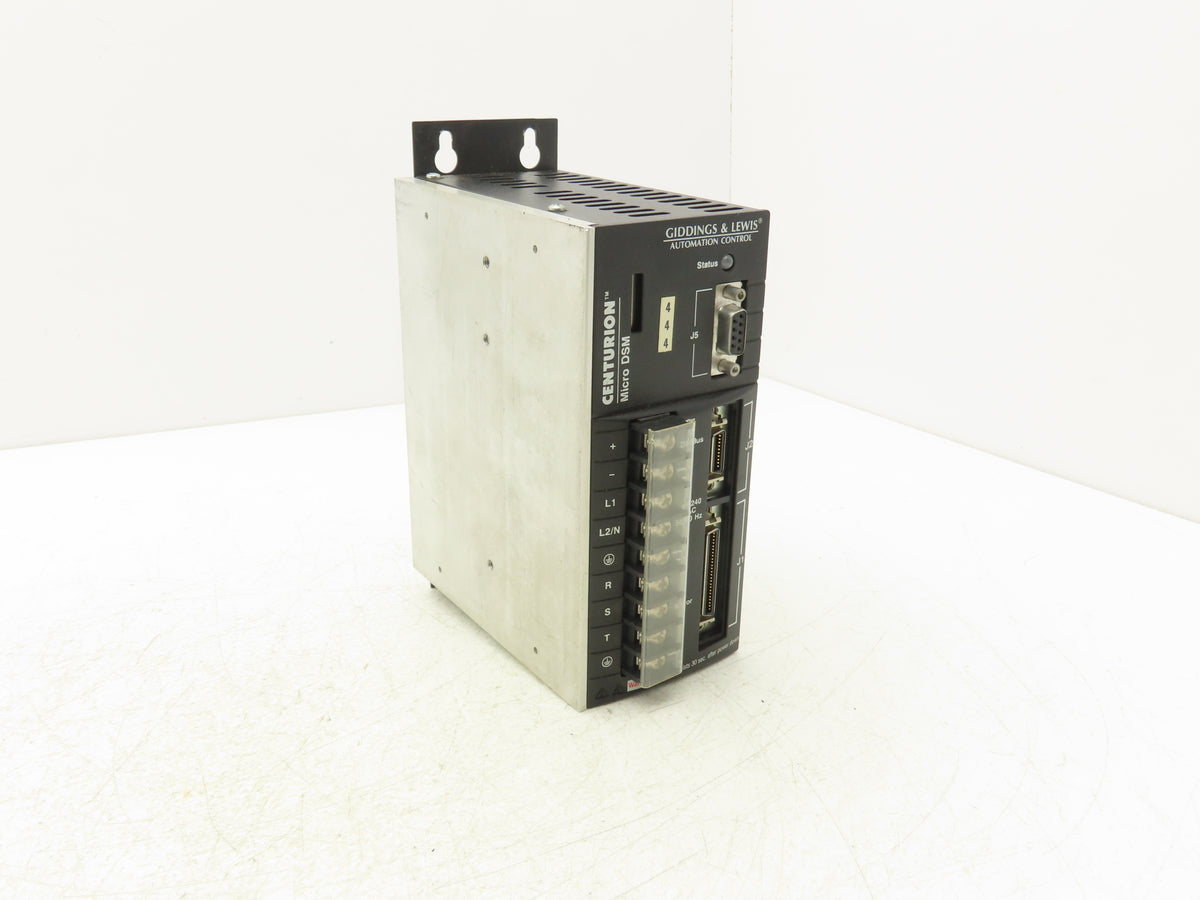 Giddings & Lewis DSM007 Servo Drive 0.5 kW 2.5A Continuous 7.5A Peak 100-240VAC