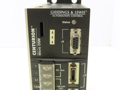 Giddings & Lewis DSM007 Servo Drive 0.5 kW 2.5A Continuous 7.5A Peak 100-240VAC