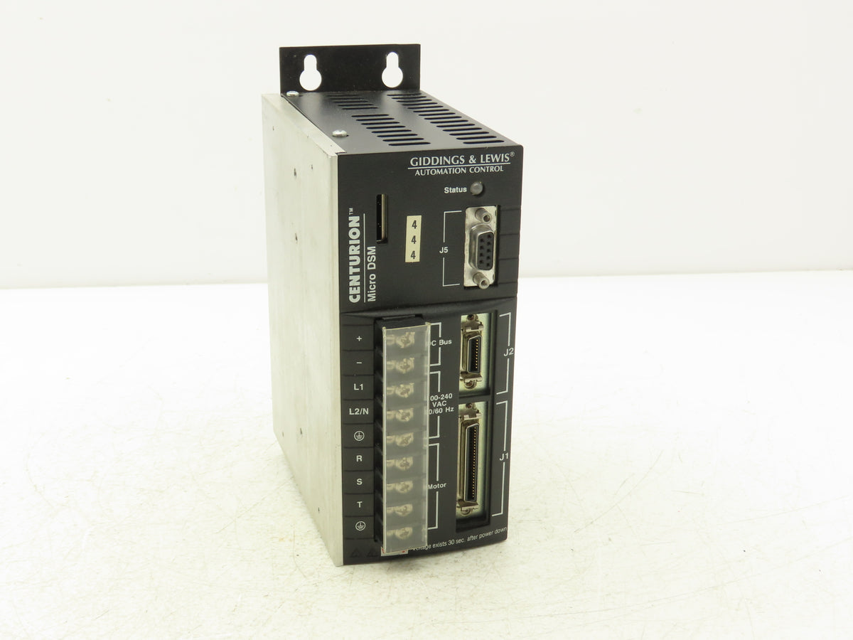 Giddings & Lewis DSM007 Servo Drive 0.5 kW 2.5A Continuous 7.5A Peak 100-240VAC