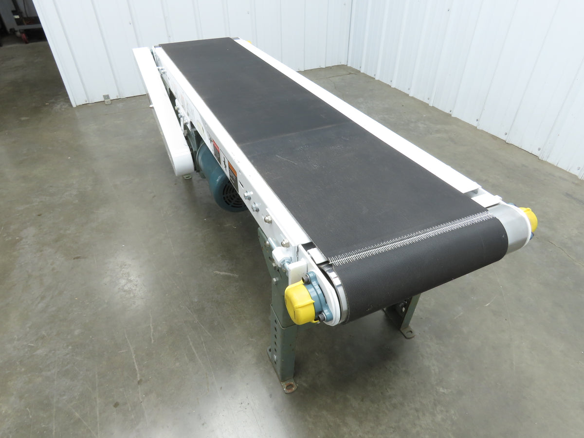 Hytrol TA 18"x 5' 11" Slider Bed Conveyor 14"Belt 230/460V 3PH End Drive 34FPM
