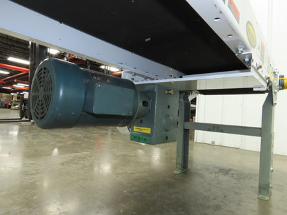 Hytrol TA 18"x 5' 11" Slider Bed Conveyor 14"Belt 230/460V 3PH End Drive 34FPM