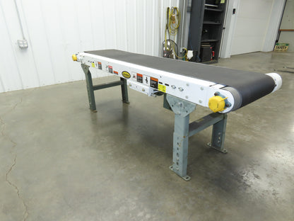 Hytrol TA 18"x 5' 11" Slider Bed Conveyor 14"Belt 230/460V 3PH End Drive 34FPM