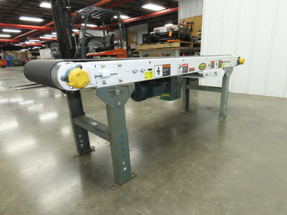 Hytrol TA 18"x 5' 11" Slider Bed Conveyor 14"Belt 230/460V 3PH End Drive 34FPM