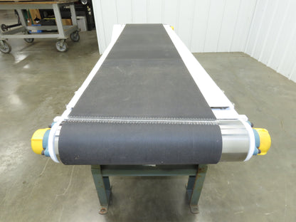 Hytrol TA 18"x 5' 11" Slider Bed Conveyor 14"Belt 230/460V 3PH End Drive 34FPM