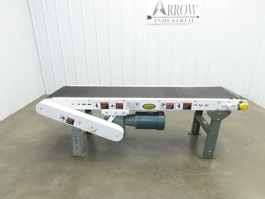 Hytrol TA 18"x 5' 11" Slider Bed Conveyor 14"Belt 230/460V 3PH End Drive 34FPM