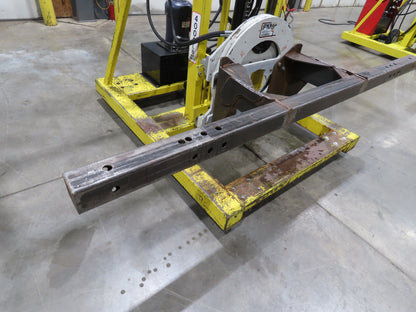 PWI 4K72R Mobile Frame Chassis Rotator Trailer RV Hydraulic 230/480V 3Ph 4000lbs