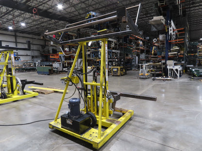 PWI 4K72R Mobile Frame Chassis Rotator Trailer RV Hydraulic 230/480V 3Ph 4000lbs