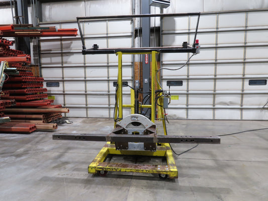 PWI 4K72R Mobile Frame Chassis Rotator Trailer RV Hydraulic 230/480V 3Ph 4000lbs